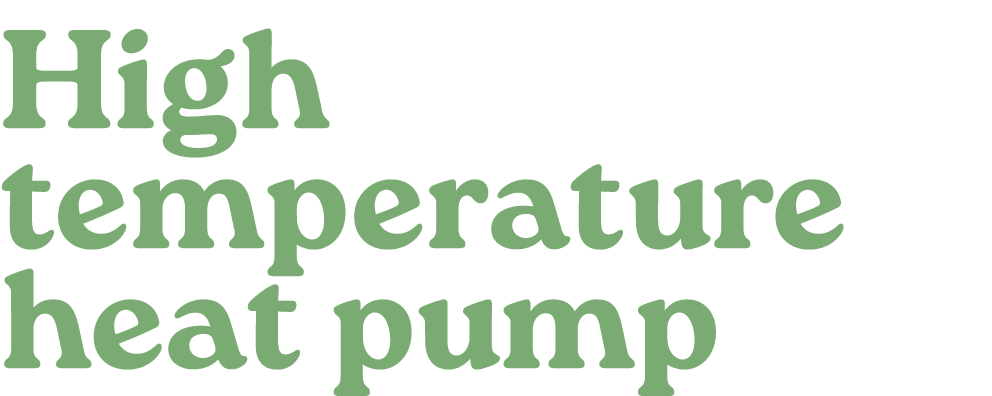 High temperature heat pump