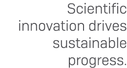 Scientific innovation drives sustainable progress.